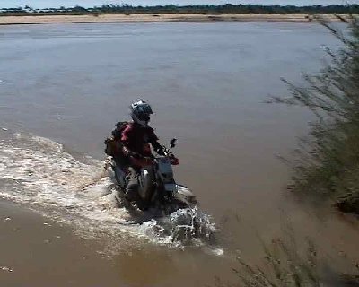 Eric finit la longue traversée.