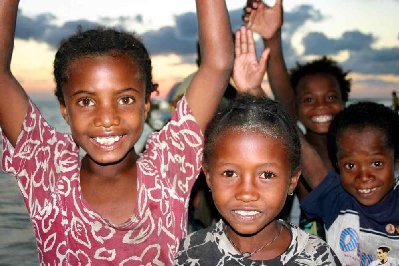 Quelques enfants du village.