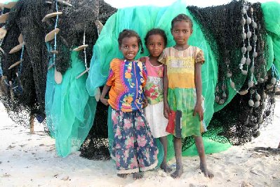 Filles de pêcheurs.