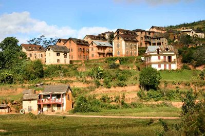 Village des hautes terres.