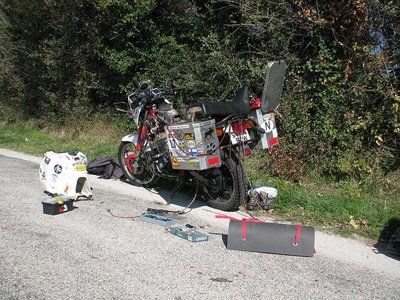 Problem avec le carburator on route a Grenoble