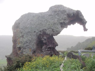 Roccia del Elefante près de Castelsardo